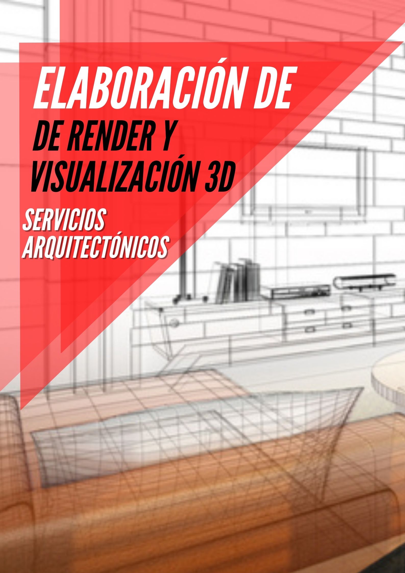 Elaboración de render y visualización 3d